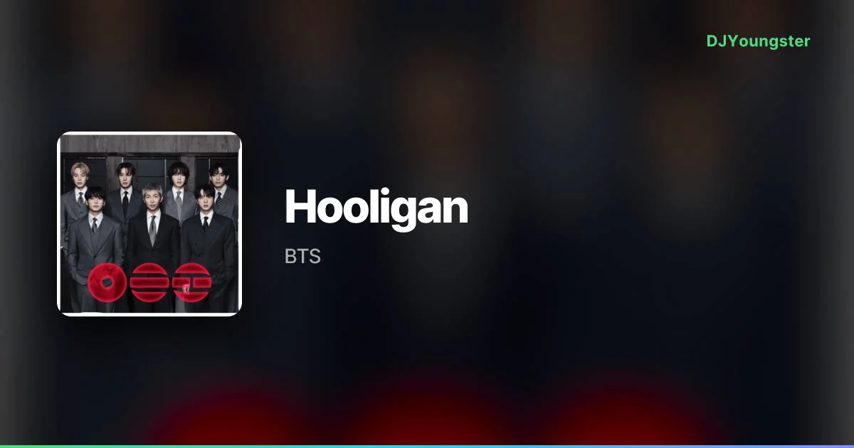 Hooligan Lyrics – Arirang by BTS | English Song – DJYoungster