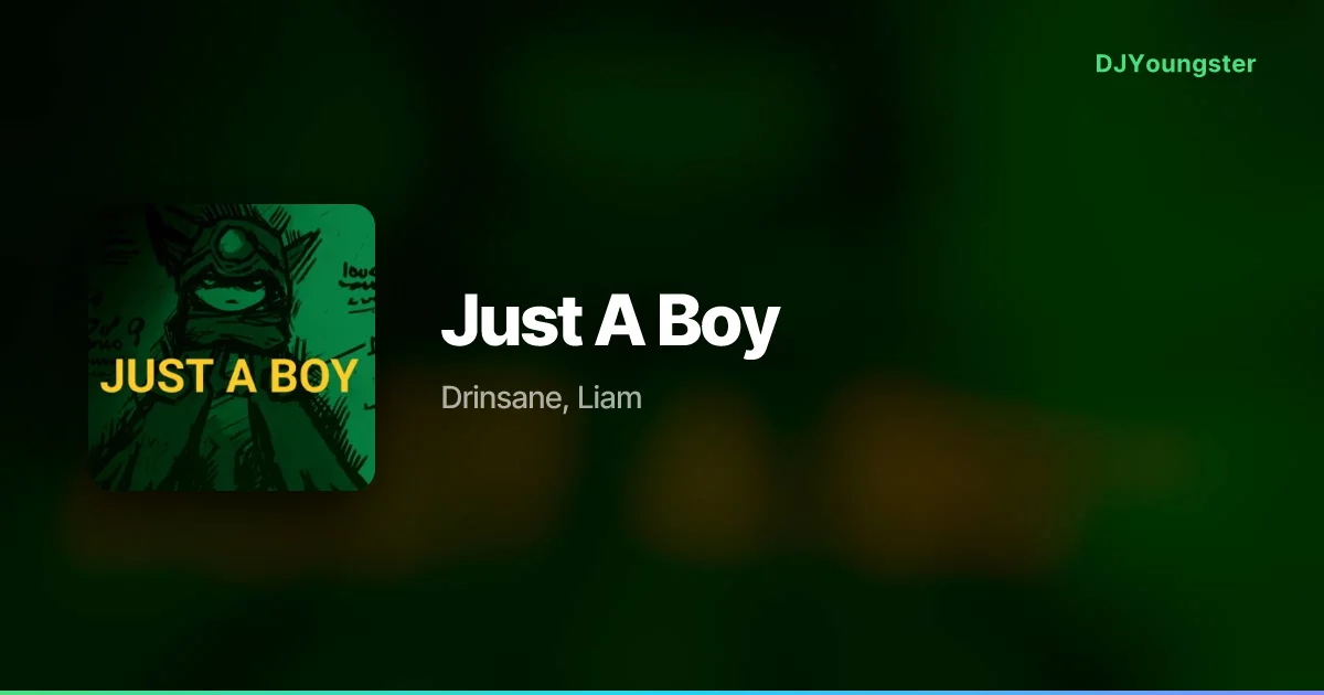 Just A Boy Lyrics by Drinsane, Liam | Japanese Song – DJYoungster