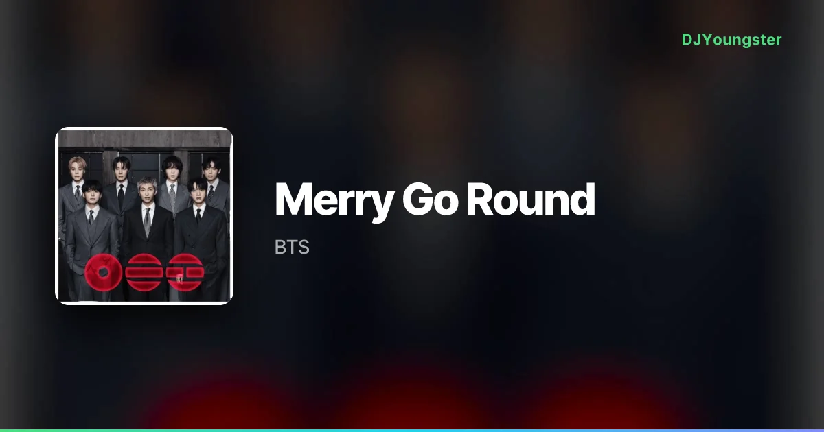 Merry Go Round Lyrics – Arirang by BTS | English Song – DJYoungster