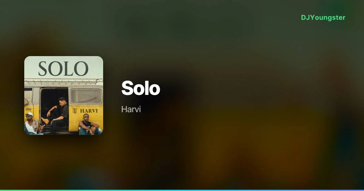 Solo Lyrics – Everyday by Harvi | Punjabi Song – DJYoungster